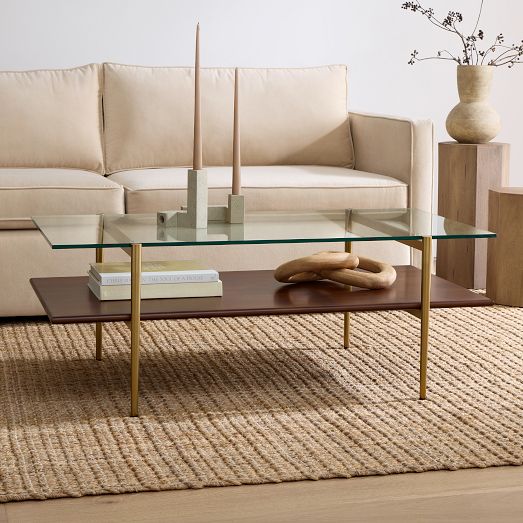 Mid-Century Art Display Coffee Table (46"-52") by West Elm