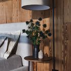 Industrial Shelf Floor Lamp (68")