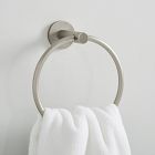 Modern Overhang Bathroom Hardware - Brushed Nickel