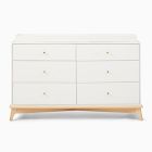 Sydney 6-Drawer Wide Dresser with Removable Topper (56")