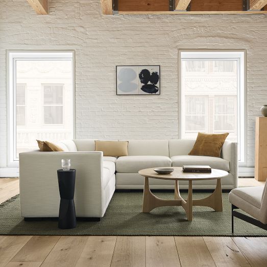 Pembroke 3-Piece L-Shaped Sectional (102.5") by West Elm