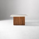 Anton Solid Wood & Marble Coffee Table (53")