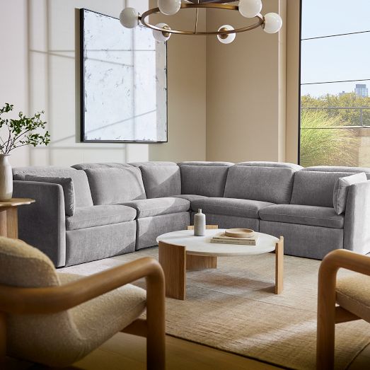 Build Your Own - Shelter Motion Reclining Sectional by West Elm