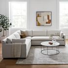 Pieced Fabric Framed Yellow Dimensional Wall Art