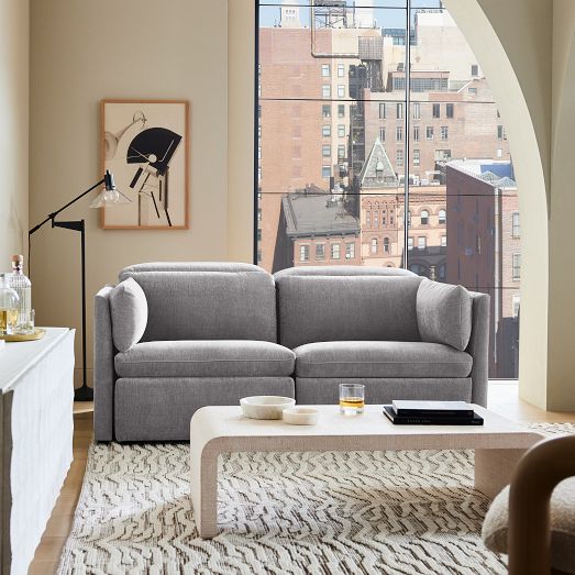 Shelter Motion Reclining Sofa (70"-102") by West Elm