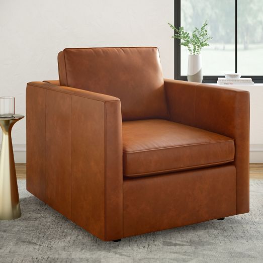 Harris Leather Chair by West Elm