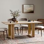 Nioma Solid Wood Rectangle Dining Table (72")