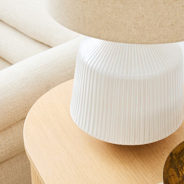 Roar & Rabbit™ Ripple Ceramic Table Lamp | West Elm