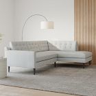 Drake 2-Piece Bumper Chaise Sectional (100")