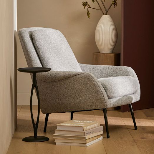 Lottie Chair - Metal Legs by West Elm