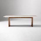 Anton Solid Wood & Marble Coffee Table (53")