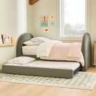 Elora Arched Upholstered Daybed w/ Trundle