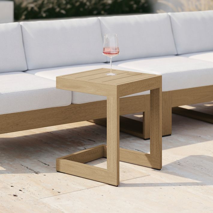 Portside Outdoor C-Side Table (17