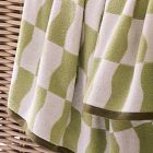 Wavy Blocks Beach Towel