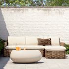 Westport Wicker Slim Profile Outdoor 2-Piece Chaise Sectional (91.5")