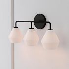 Sculptural 3-Light Geo Sconce (6"&ndash;6.5")