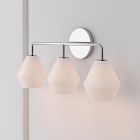 Sculptural 3-Light Geo Sconce (6"&ndash;6.5")
