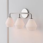 Sculptural 3-Light Geo Sconce (6"&ndash;6.5")