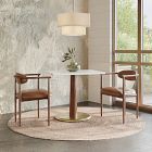 Claire Restaurant Rectangle Dining Table - Quartz