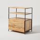 Video 1 for Industrial Solid Wood Modular Storage Console (24.5")