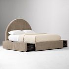 Lucilla Low Profile Bed with Storage Option