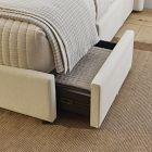 Freya Flange Low Profile Bed with Storage Option