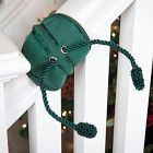 Green Banister-Protecting Garland Ties (Set of 3)