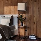 Industrial Shelf Floor Lamp (68")