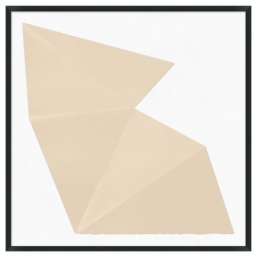 Folded Flash Paper I Framed Wall Art by West Elm