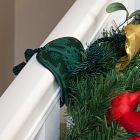 Green Banister-Protecting Garland Ties (Set of 3)