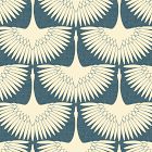 Tempaper Feather Flock Peel &amp; Stick Wallpaper