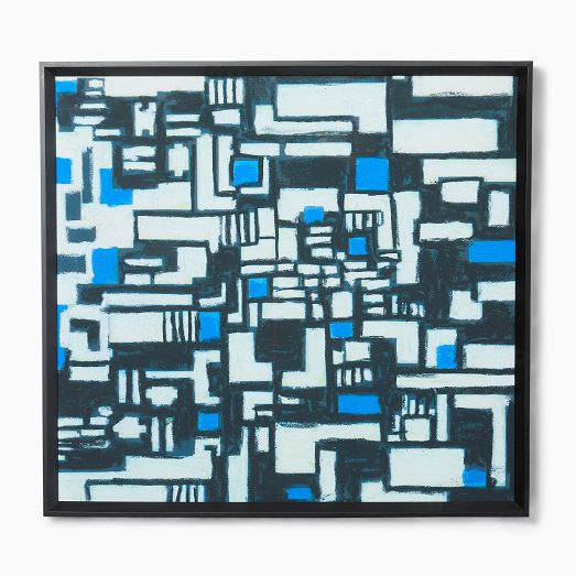 Abstraction City Wall Art by West Elm