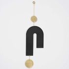 Circle &amp; Line Turn Wall Hanging