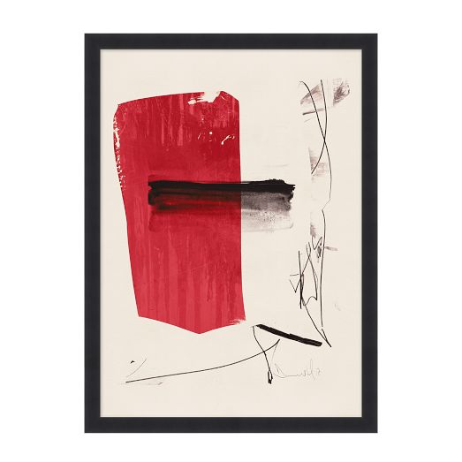 Patch of Red Wall Art by West Elm