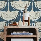 Tempaper Feather Flock Peel &amp; Stick Wallpaper