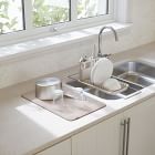 Udry Over-the-Sink Dish Rack w/ Drying Mat