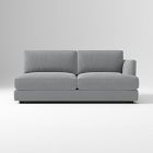 Open Box: Haven Right Arm 2 Seater Sofa - Performance Washed Canvas, Pewter