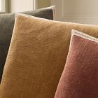 Pierce &amp; Ward Chenille Bordered Pillow Cover
