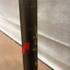 Open Box: Elwell Marble C-Side Table (15") - Vintage Brass