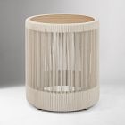 Open Box: Porto Outdoor Round Side Table (17") - Reef