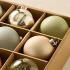 Medium Glass Ball Ornaments (Set of 9) - Coastal