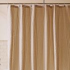 Pierce &amp; Ward Woven Dash Stripe Shower Curtain