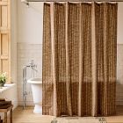 Pierce &amp; Ward Blooming Vine Stripe Shower Curtain