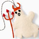 Petite Plume Felt Ghost Ornaments (Set of 4)