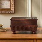 Pierce &amp; Ward Tramp Art Decorative Box