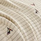 Skier Matelasse Blanket