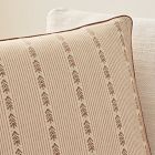 Woven Stripe Tree Pillow Cover