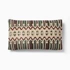 Striated Fair Isle Pillow Cover
