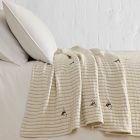 Skier Matelasse Blanket
