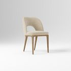 Open Box: Boerum Dining Chair (31") - Performance Yarn Dyed Linen Weave Sand, Burnt Wax